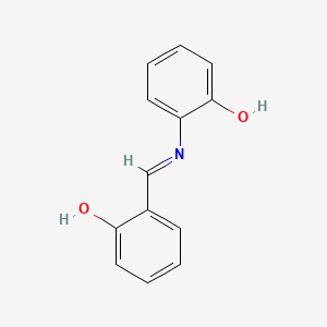 2-SALICYLIDENEAMINOPHENOL structure, CAS 1761-56-4