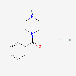 1-BENZOYLPIPERAZINE HYROCHLORIDE structure, CAS 56227-55-5