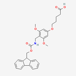 Fmoc-PAL-Linker structure, CAS 115109-65-4
