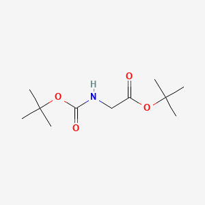 BOC-GLYCINE TERT-BUTYL ESTER structure, CAS 111652-20-1