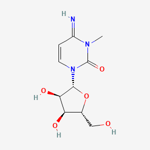 3-methylcytidine structure, CAS 2140-64-9