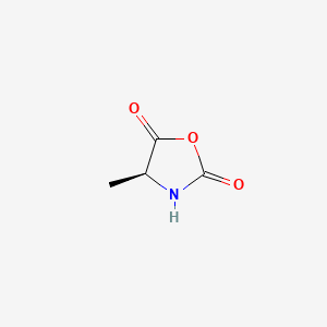(S)-4-Methyl-2,5-oxazolidonedione structure, CAS 2224-52-4