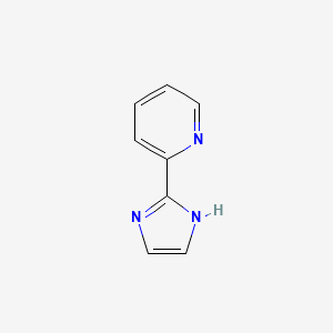 2-(1H-IMIDAZOL-2-YL)-PYRIDINE structure, CAS 18653-75-3