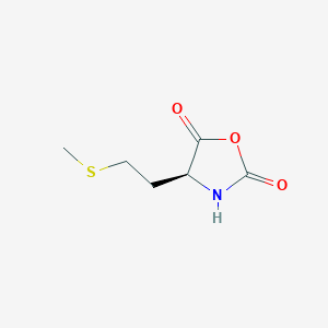 (S)-4-(2'-METHYLTHIOETHYL)OXAZOLIDINE-2,5-DIONE structure, CAS 15776-11-1
