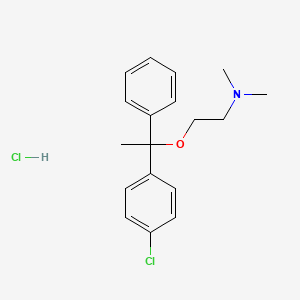 CHLORPHENOXAMINE HYDROCHLORIDE structure, CAS 562-09-4