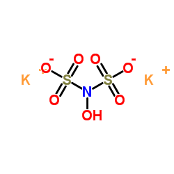 POTASSIUM NITROSODISULFONATE structure, CAS 14293-70-0