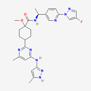 BLU-667 structure, CAS 2097132-94-8