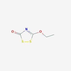 5-Ethoxy-3H-1,2,4-dithiazol-3-one structure, CAS 178318-21-3