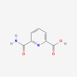 2-Pyridinecarboxylicacid,6-(aminocarbonyl)-(9CI) structure, CAS 97310-93-5