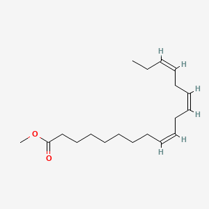 METHYL LINOLENATE structure, CAS 301-00-8