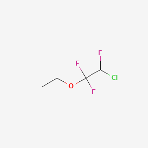 2-CHLORO-1,1,2-TRIFLUOROETHYL ETHYL ETHER structure, CAS 310-71-4