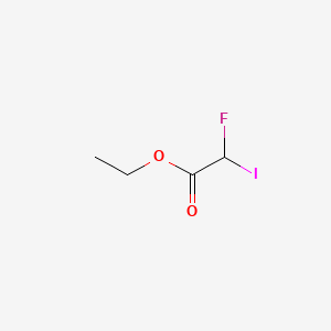ETHYL IODOFLUOROACETATE structure, CAS 401-58-1