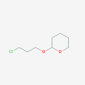 2-(3-CHLOROPROPOXY)TETRAHYDRO-2H-PYRAN structure, CAS 42330-88-1