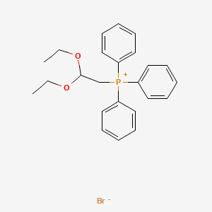 (2,2-diethoxyethyl)triphenylphosphoniuM broMide structure, CAS 51605-46-0