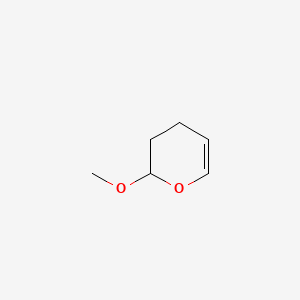 3,4-DIHYDRO-2-METHOXY-2H-PYRAN structure, CAS 4454-05-1