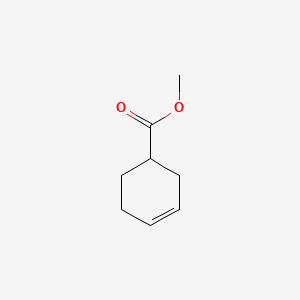 3-CYCLOHEXENE-1-CARBOXYLIC ACID METHYL ESTER structure, CAS 6493-77-2