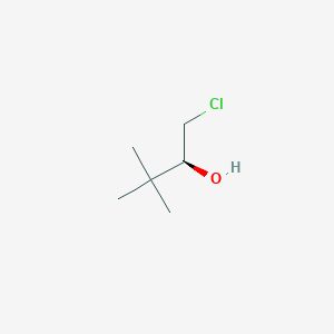 2-Butanol, 1-chloro-3,3-dimethyl-, (S)- (9CI) structure, CAS 152488-36-3