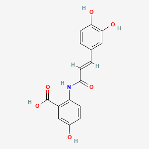 AVENANTHRAMIDEC structure, CAS 116764-15-9