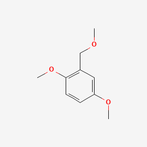 1,4-Dimethoxy-2-(Methoxymethyl)benzene structure, CAS 103441-37-8