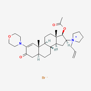 1,2-Dehydro-3-oxo RocuroniuM BroMide structure, CAS 1190105-67-9