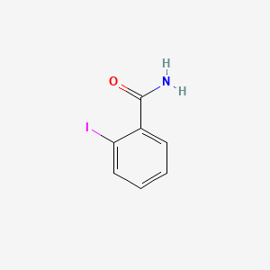 2-IODOBENZAMIDE structure, CAS 3930-83-4