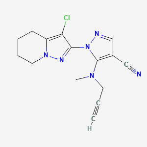 PYRACLONIL structure, CAS 158353-15-2