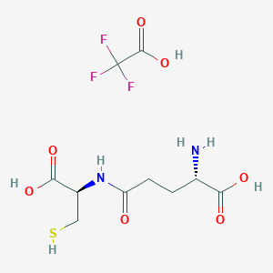 Glutathione EP Impurity D (TFA Salt) structure, CAS 283159-88-6