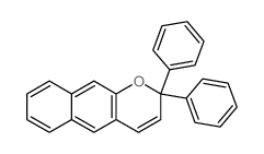 2,2-diphenyl-2H-benz o[g]chromene structure, CAS 5257-16-9