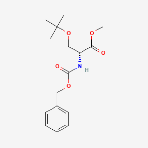 Z-D-SER(TBU)-OME structure, CAS 93204-37-6