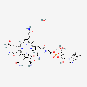 HYDROXOCOBALAMIN HYDROCHLORIDE structure, CAS 13422-52-1
