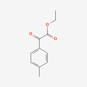 ETHYL 4-METHYLBENZOYLFORMATE structure, CAS 5524-56-1