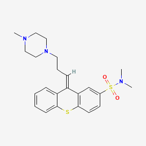 TRANS-THIOTHIXENE structure, CAS 3313-27-7