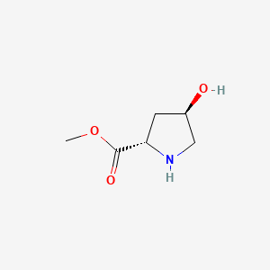 TRANS-4-HYDROXY-L-PROLINE METHYL ESTER structure, CAS 1499-56-5