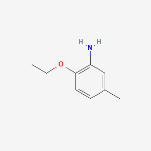 2-ethoxy-5-methylaniline structure, CAS 6331-70-0
