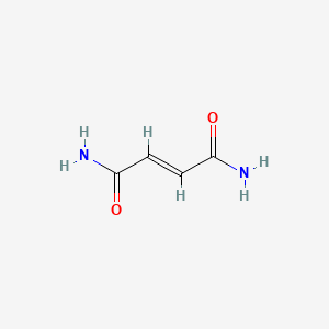 FUMARAMIDE structure, CAS 627-64-5