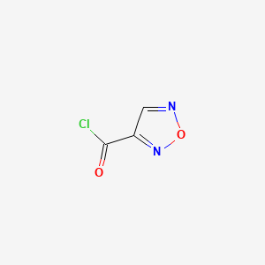 1,2,5-Oxadiazole-3-carbonyl chloride 9 structure, CAS 1079401-91-4