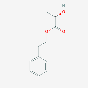 (S)-phenethyl 2-hydroxypropanoate structure, CAS 1928712-34-8