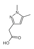 2-(1,5-Dimethyl-1H-pyrazol-3-yl)acetic acid structure, CAS 1185292-77-6