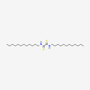 N,N'-DIDODECYL DITHIOOXAMIDE structure, CAS 120-88-7