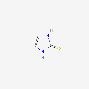 2-MERCAPTOIMIDAZOLE structure, CAS 872-35-5