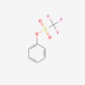 PHENYL TRIFLUOROMETHANESULFONATE structure, CAS 17763-67-6