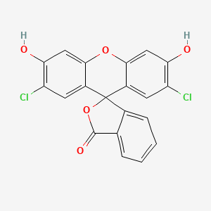 2',7'-DICHLOROFLUORESCEIN structure, CAS 76-54-0