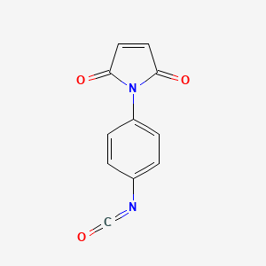4-(MALEINIMIDO)PHENYL ISOCYANATE* structure, CAS 123457-83-0