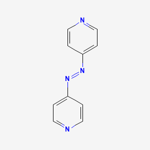 4,4'-AZO-DIPYRIDINE structure, CAS 2632-99-7