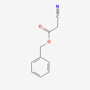 BENZYL CYANOACETATE structure, CAS 14447-18-8