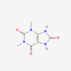 1,3-DIMETHYLURIC ACID structure, CAS 944-73-0