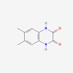 2,3-DIHYDROXY-6,7-DIMETHYLQUINOXALINE structure, CAS 2474-50-2