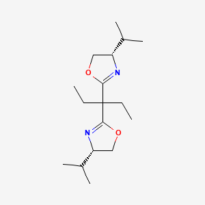 (4S 4'S)-(-)-2 2'-(3-PENTYLIDENE)BIS(4-& structure, CAS 160191-65-1