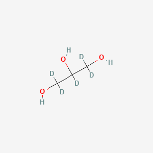 Glycerol-d5 structure, CAS 62502-71-0