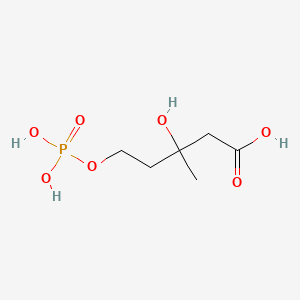 MEVALONIC ACID-5-PHOSPHATE structure, CAS 1189-94-2